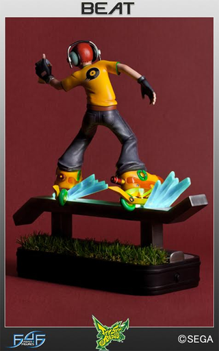 Illustration for article titled Jet Set Radio's Anti-Establishment Hero Looks Perfect In Polystone